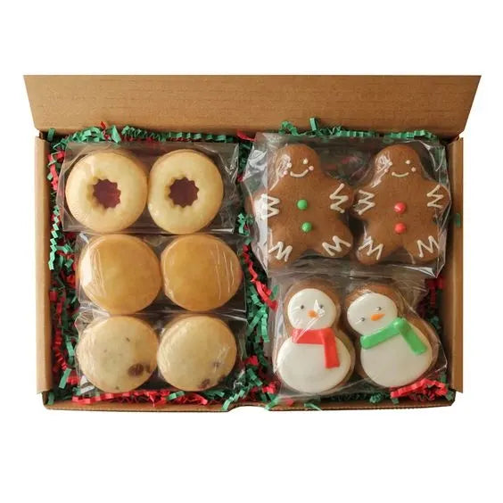 Holiday Assorted Cookies - 18 pc Gift Box