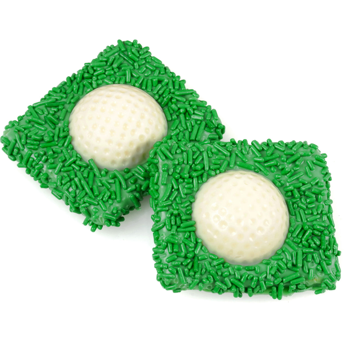 Golf Ball Chocolate Half Graham- Single