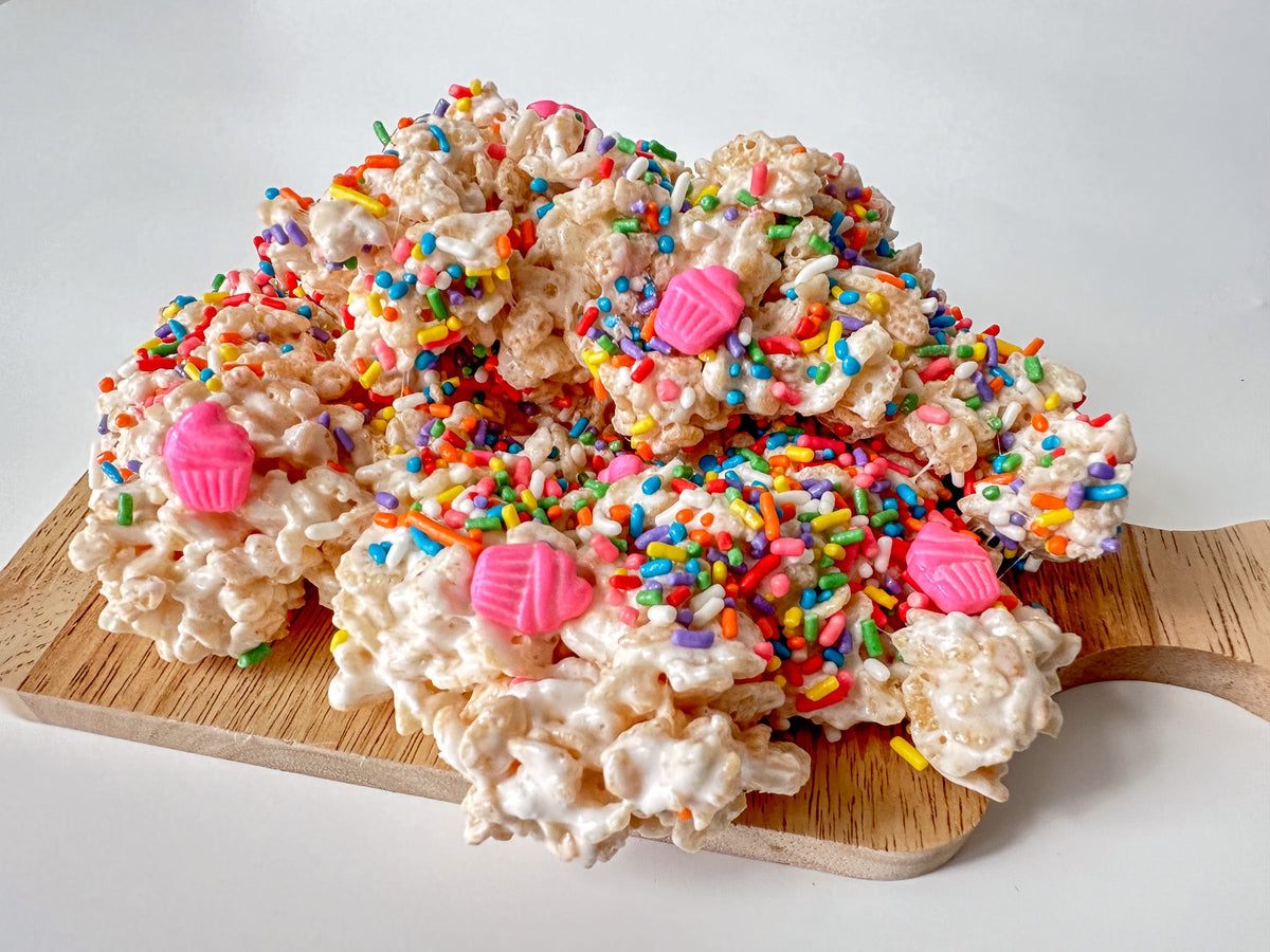 Crispie Clusters - Happy Birthday Sprinkles