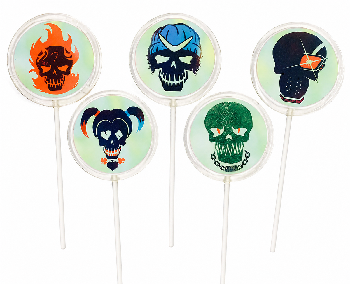 Custom Edible Print Artisanal Handmade Lollipop