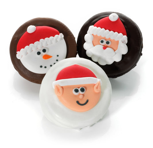Christmas Joy Decorated Sandwich Cookie- Single