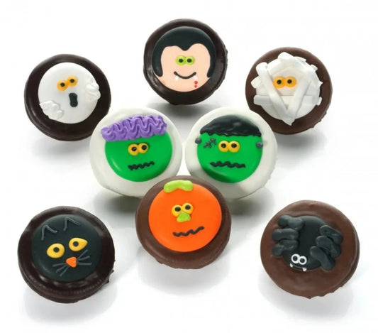 Halloween Scare Decorated Sandwich Cookie- Single