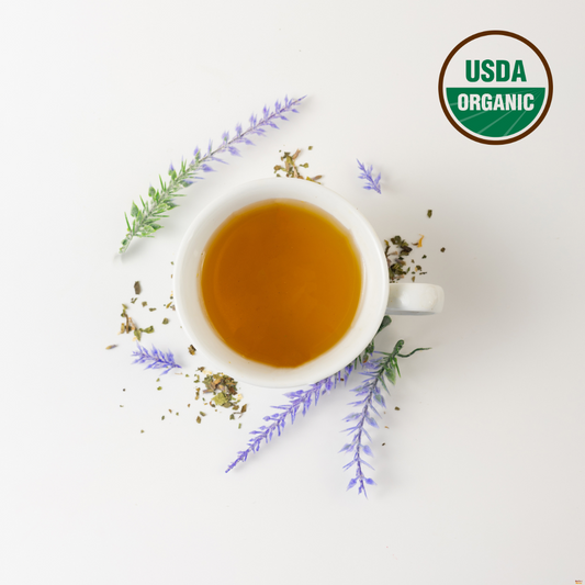 Stress-Me-Not Tea | Organic Lemon Balm, Lavender Tea Blend