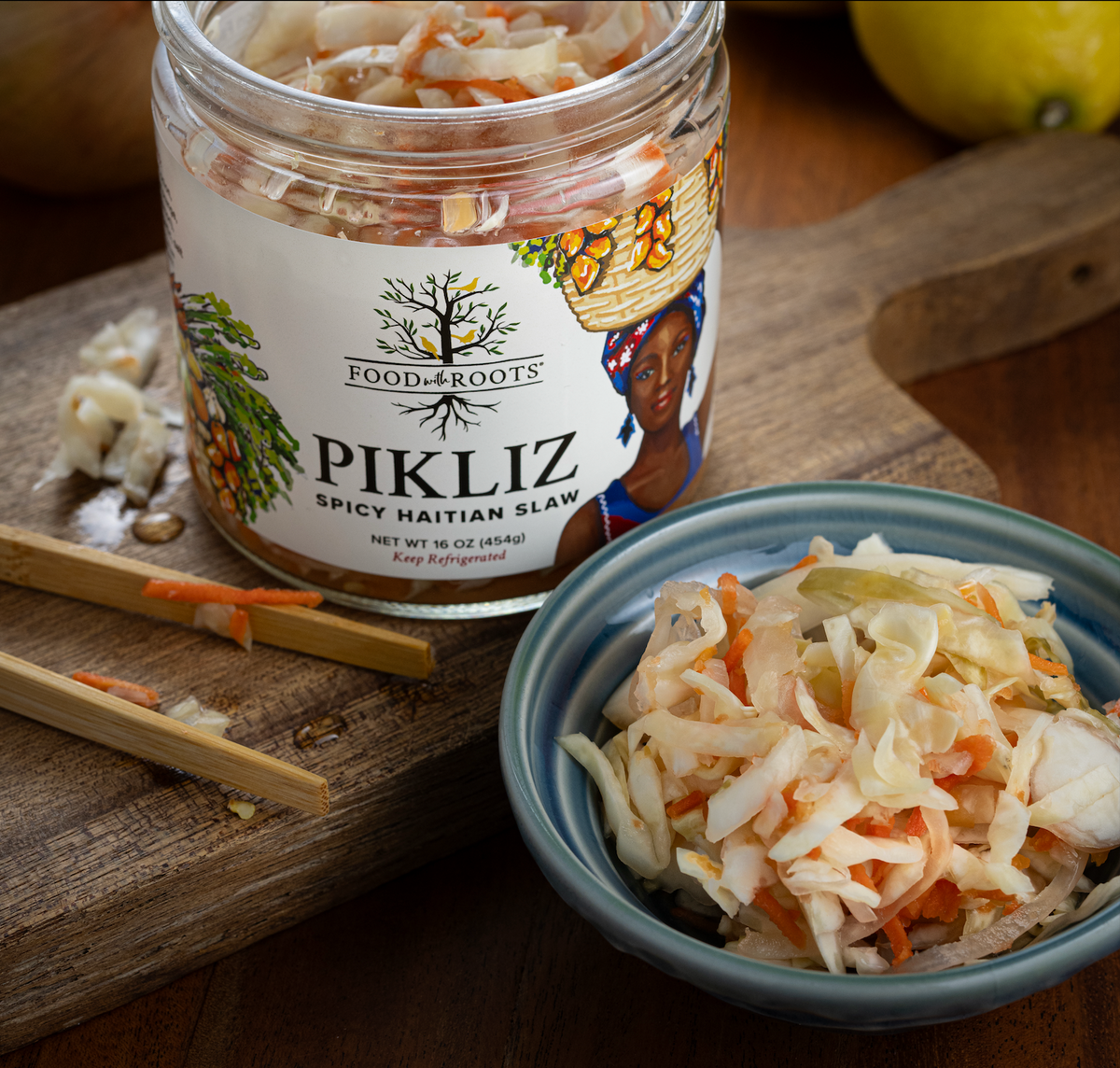 Pikliz | Haitian Spicy Slaw