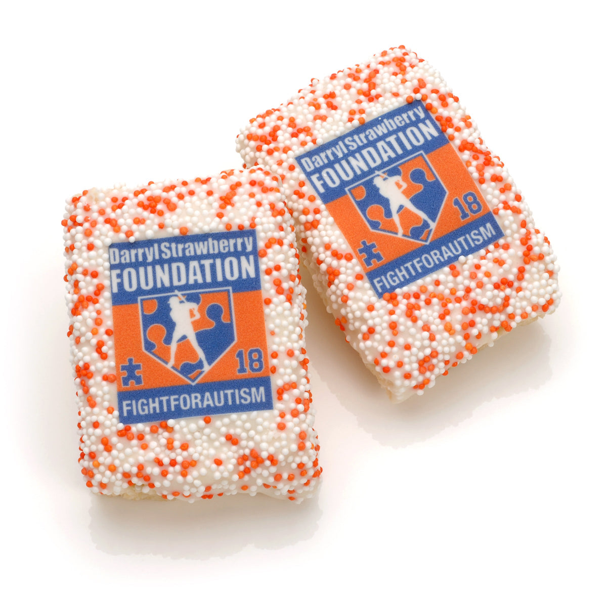 Clear Boxed Set of 2 Logo Rice Crizpy Treat