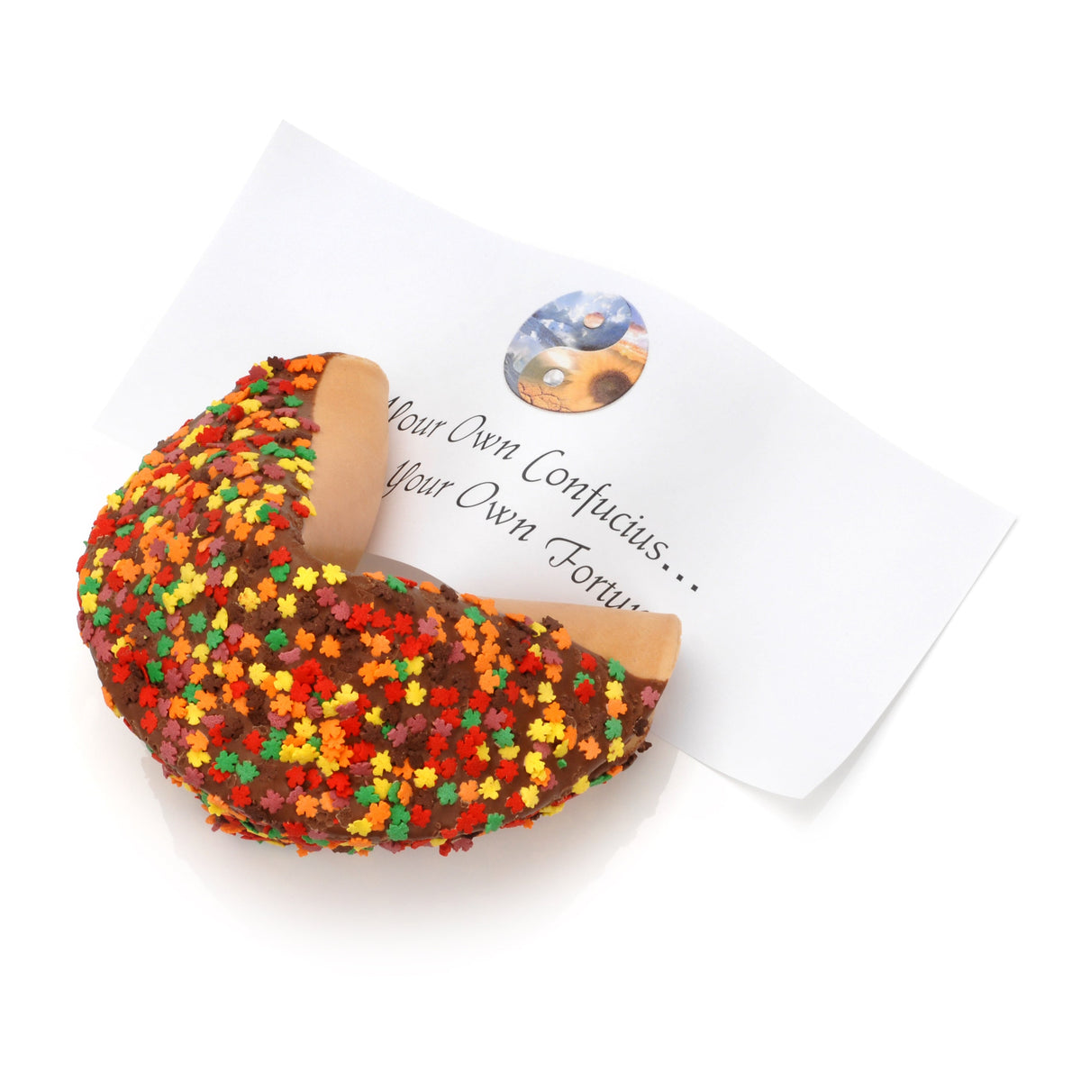 Autumn Leaves Super Giant Fortune Cookie