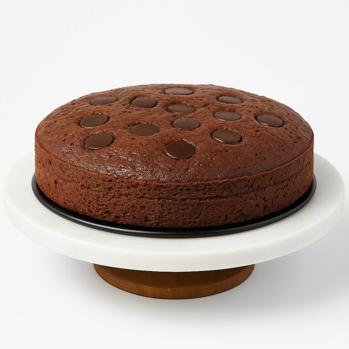 Andy Anand Sugar-Free Keto Triple Chocolate Truffle Cake, 9-Inch, 2 lb – Low-Carb, Gourmet Decadent Dessert, Diabetic-Friendly Birthday Gift