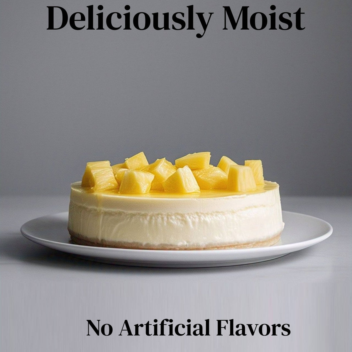 Andy Anand Sugar-Free Pineapple Cheesecake, 9-Inch, 2.6 lb – Diabetic-Friendly, No Preservatives, Fresh California Cream Cheese Gift Box