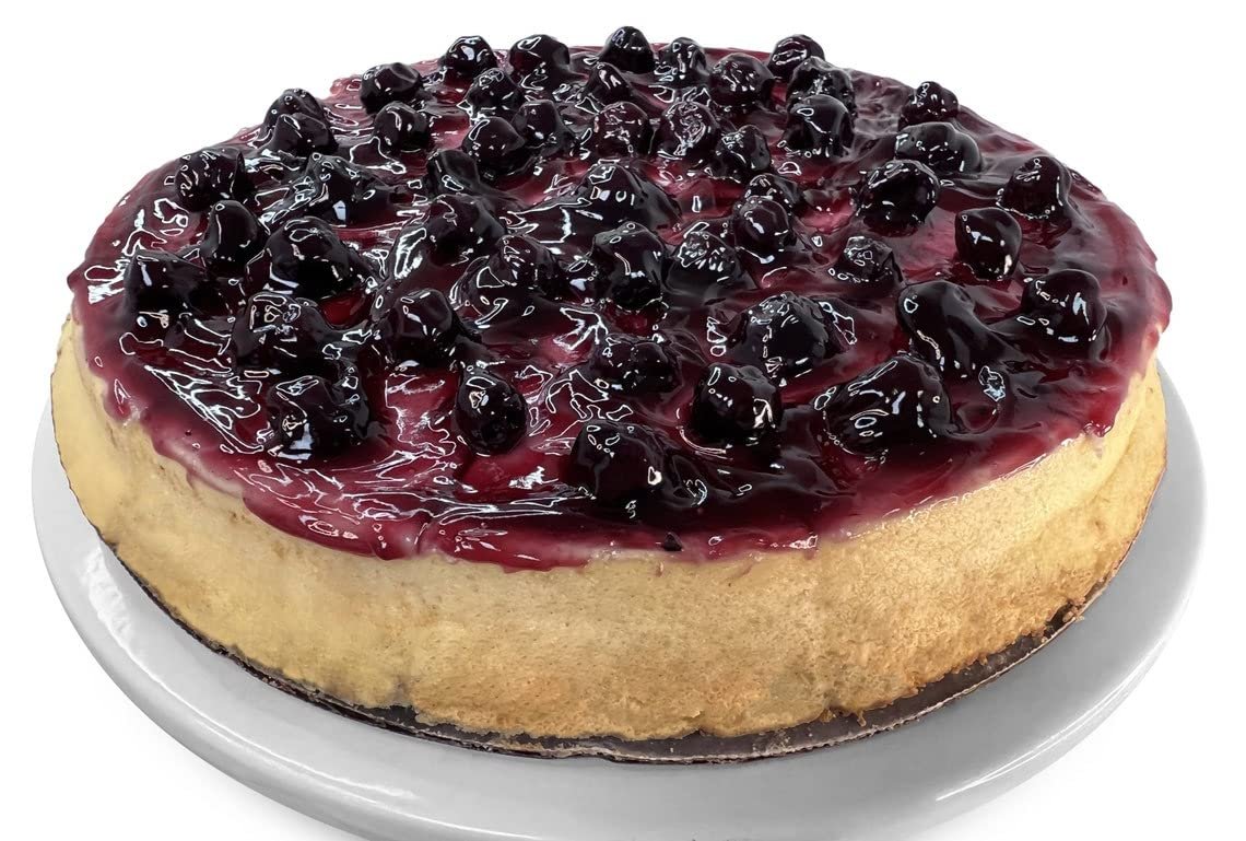 Andy Anand Sugar-Free Blueberry Cake, 9-Inch, 2.8 lb – Handcrafted, Moist & Delicious, Diabetic-Friendly, No Preservatives, Birthday Gift