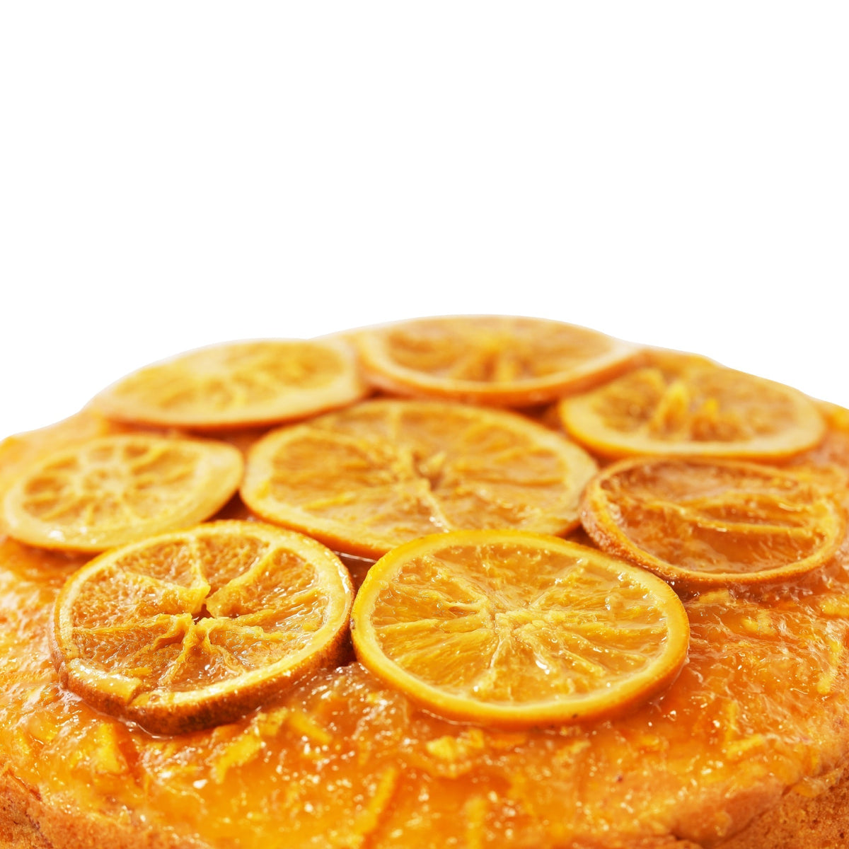 Andy Anand Sugar-Free Orange Glazed Cake, 9-Inch, 2 lb – Diabetic-Friendly, Fresh & Natural Ingredients, No Preservatives, Birthday Gift Box