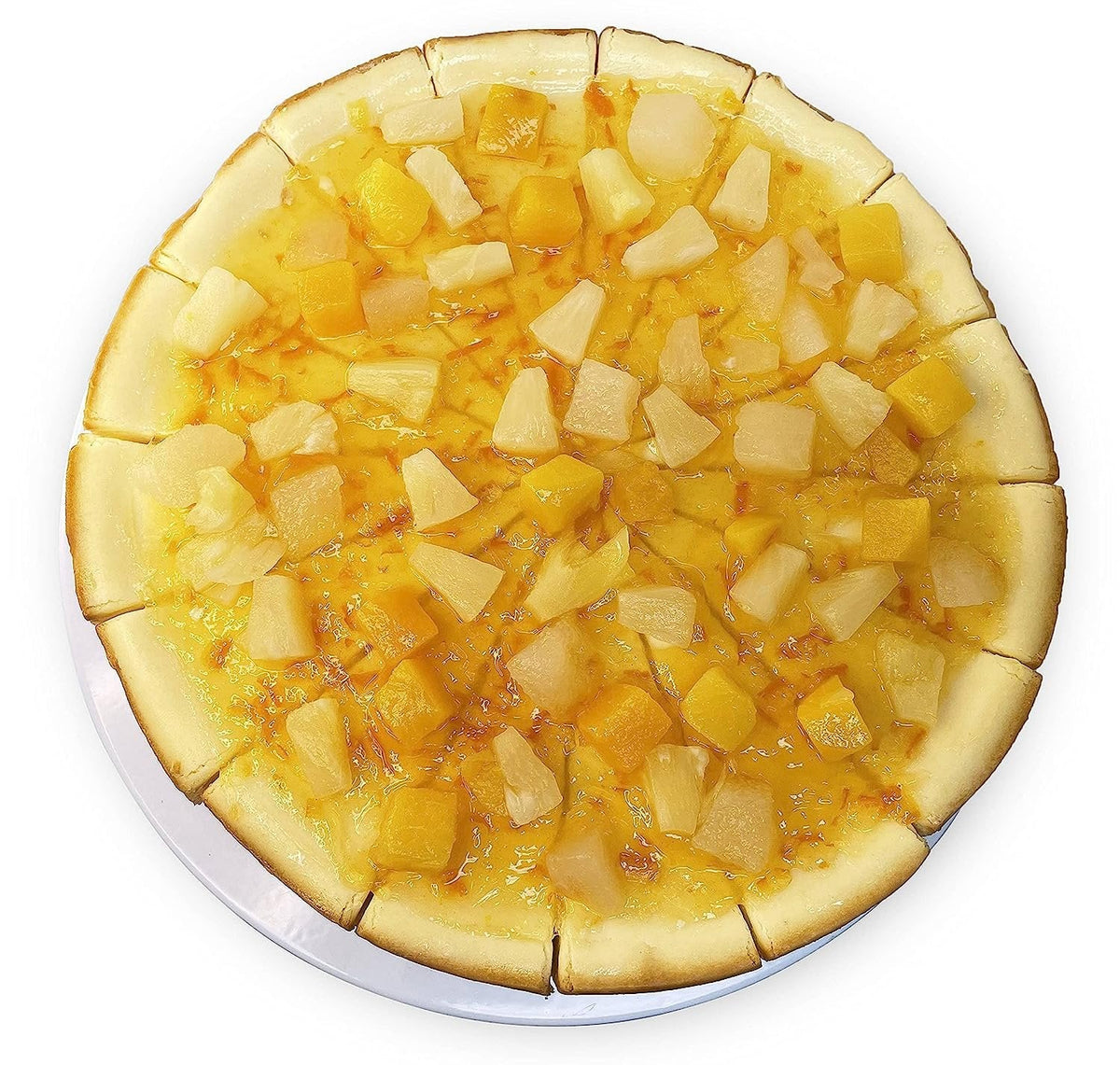 Andy Anand Sugar-Free Tropical Fruit Cheesecake, 9-Inch, 2.6 lb – Diabetic-Friendly, California Cream Cheese, No Added Sugar, Birthday Gift