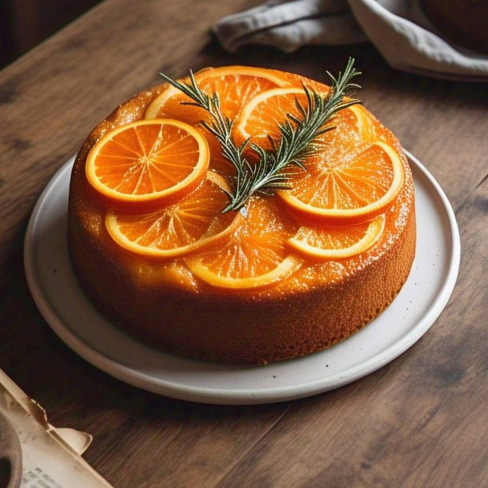 Andy Anand Gluten-Free Orange Cake, 9-Inch, 2.6 lb – Birthday, Valentine's, Anniversary, Christmas, Mother's Day & Holiday Gift Box Dessert