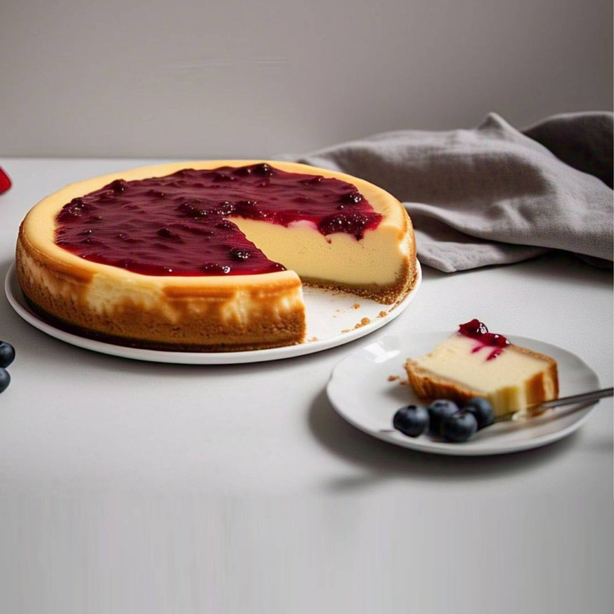 Andy Anand Sugar-Free Keto Raspberry Cake, 9-Inch, 2 lb – Handcrafted, Low-Carb, Diabetic-Friendly, Health-Conscious Birthday & Holiday Gift