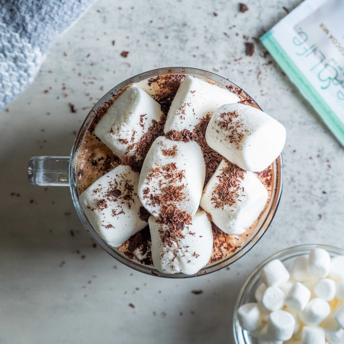 Instant Dairy Free Coconut Hot Cocoa Mix  |  20 Pack Single Serving |Gluten Free, Vegan and Organic