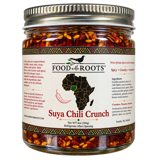 Suya Spiced Chili Crunch (contains peanuts)