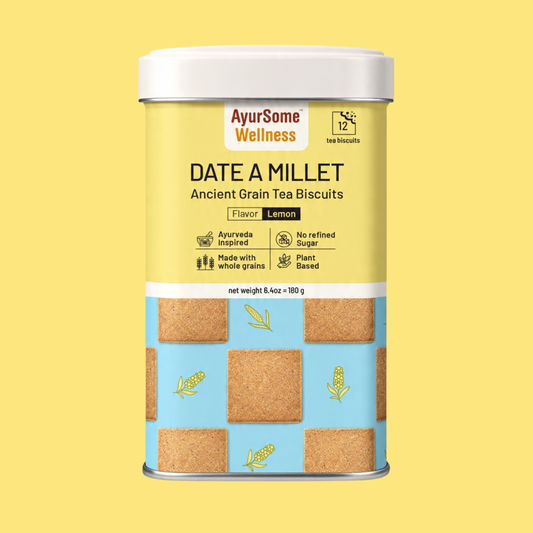 Date-A-Millet | Ancient Grain Tea Biscuits