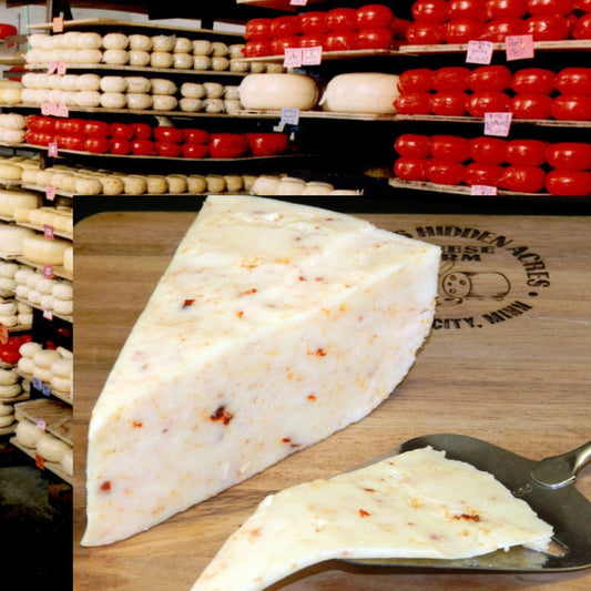 Chipotle Pepper Gouda Cheese - Eichtens Cheese