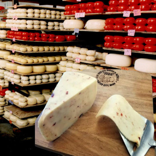Cranberry Chipotle Pepper Gouda Cheese - Eichtens Cheese