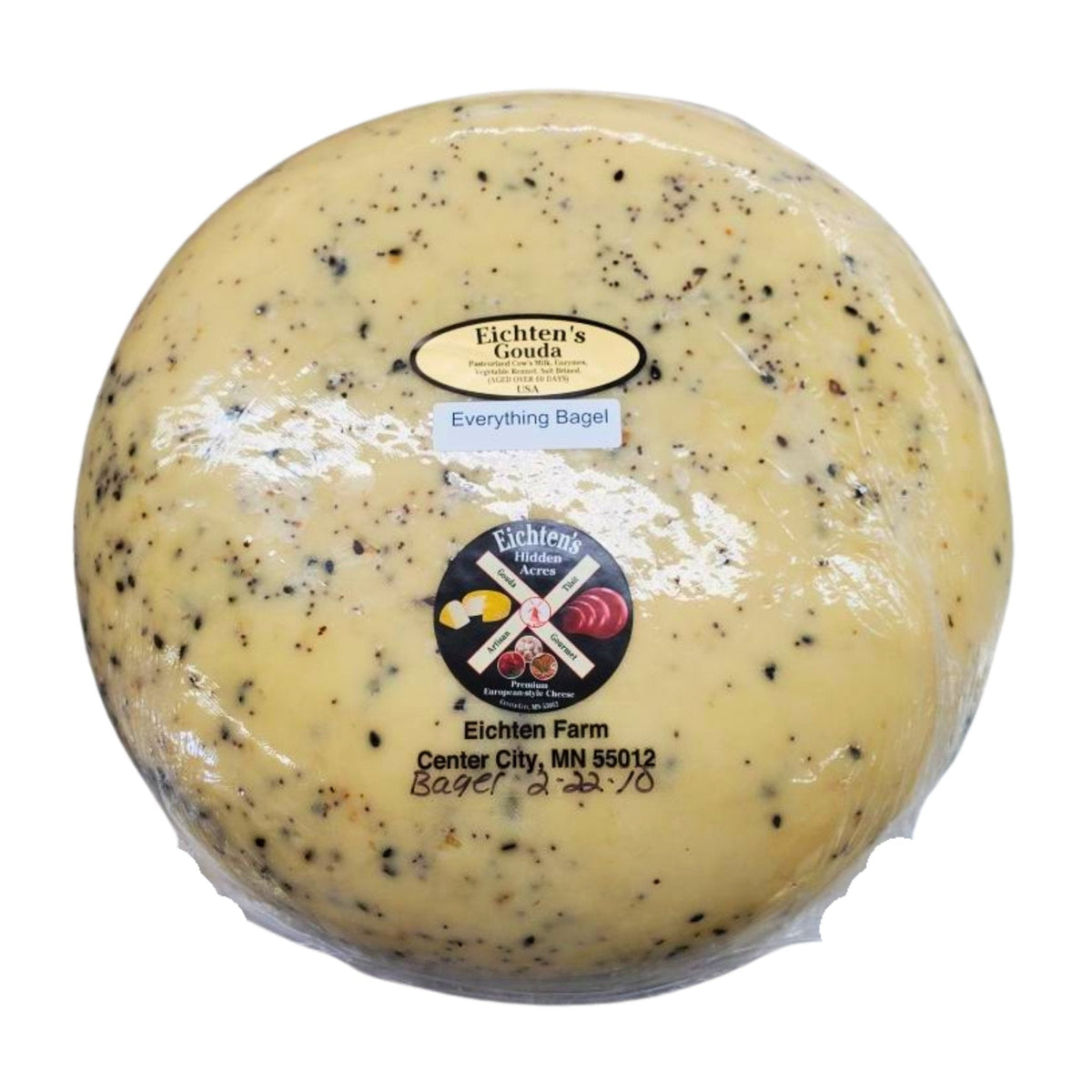 Everything Bagel Gouda Cheese- Eichtens Cheese
