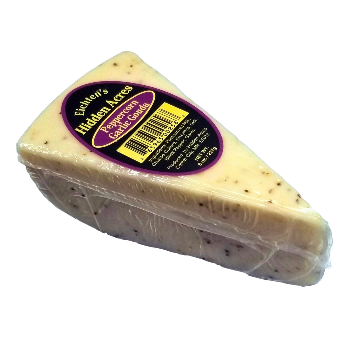 Peppercorn Garlic Gouda Cheese - Eichtens Cheese