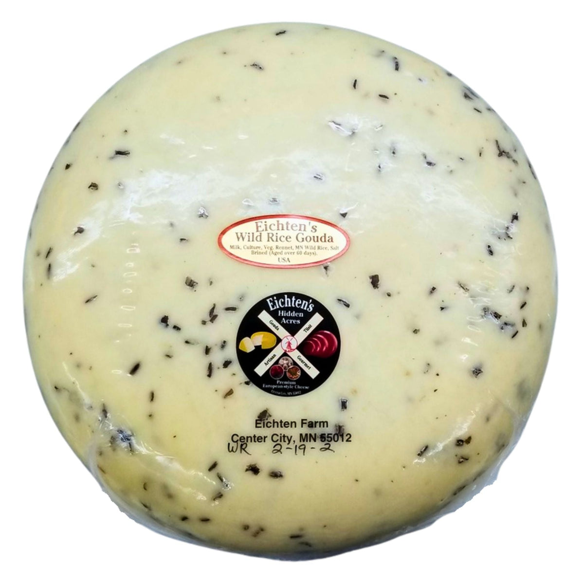 Wild Rice Gouda Cheese - Eichtens Cheese