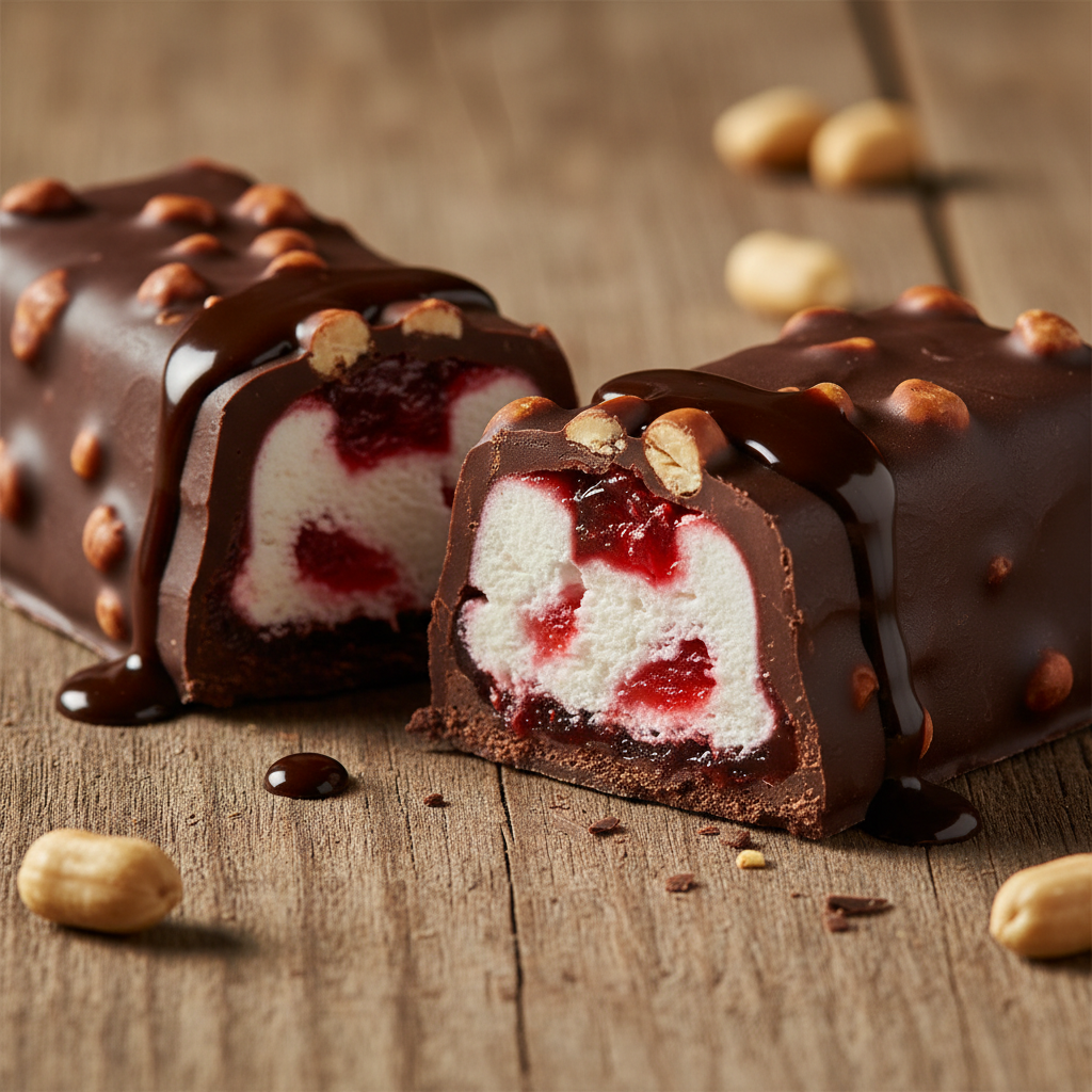 Cherry Mash Candy Bar - Handcrafted Classic Confection