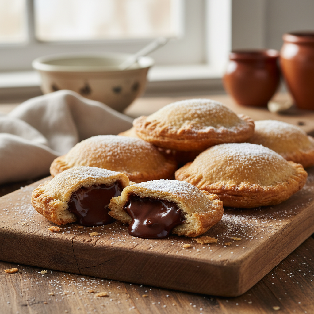 Chocolate Cream Fried Pie - Handcrafted Amish Recipe