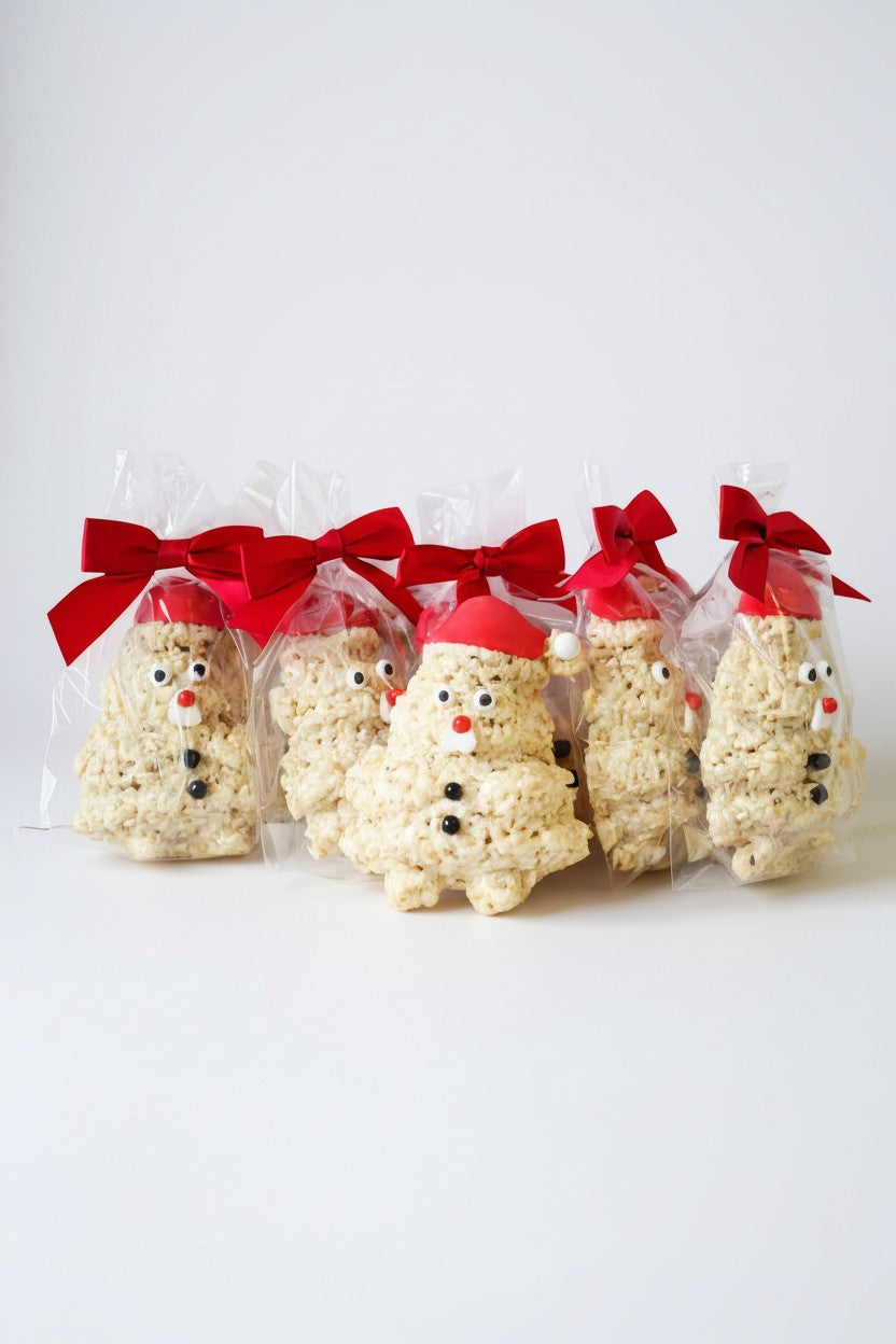 Santa Claus Rice Crispie Treats