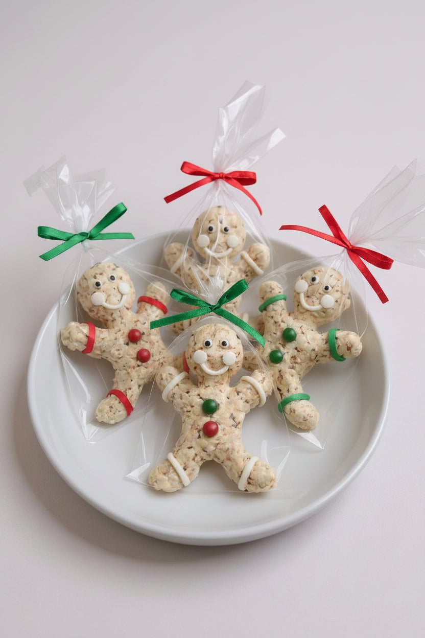 Gingerbread Man Rice Crispie Treats