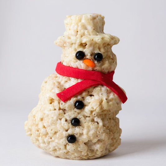 Snowman Rice Crispie Treats