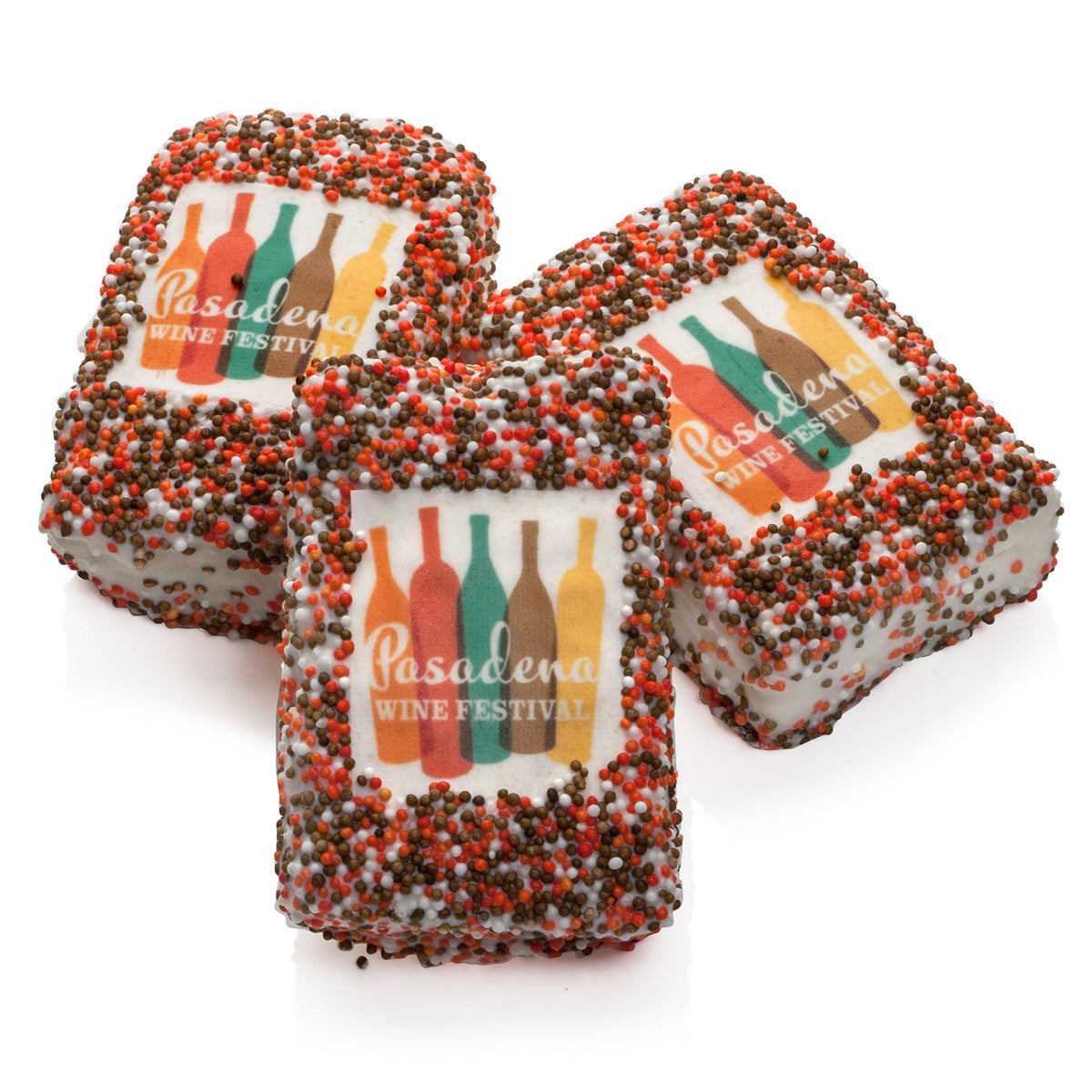 Clear Boxed Set of 4 Logo Rice Crizpy Treats