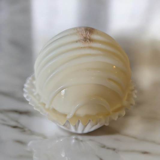 White Chocolate Chai Tea Bombs with Cinnamon & Cardamom