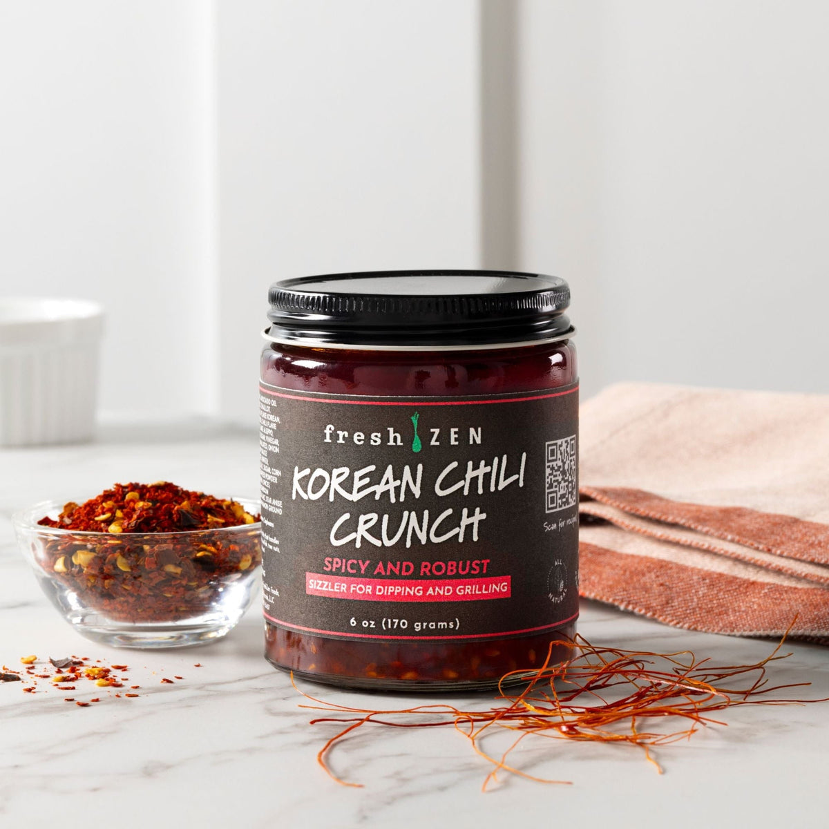 Fresh Zen Korean Chili Crunch Sauce