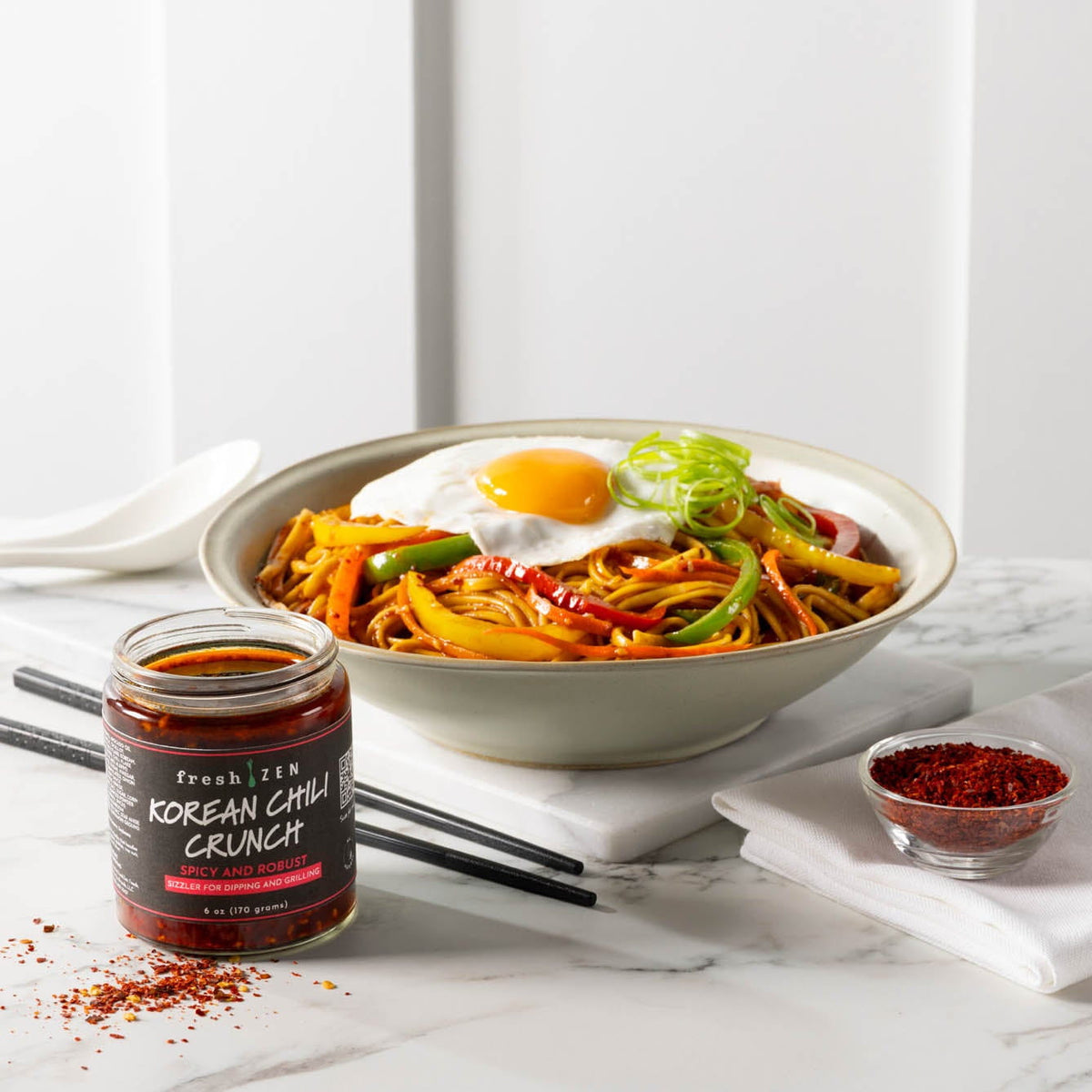 Fresh Zen Korean Chili Crunch Sauce