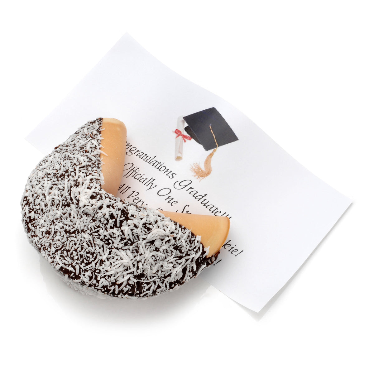 Coconut Lover's Giant Fortune Cookie